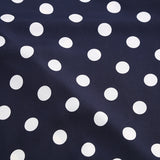 1950S Black and White Polka Dot Halter Neck Vintage Dress