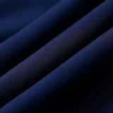 1950s Navy Blue Retro Three-Quarter Sleeve Sweetheart Neckline Vintage Dress