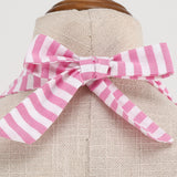 1950S Pink and White Gingham Halter Neck Vintage Swing Dress