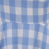 1950S Pink Plaid Halter Neck Vintage Swing Dress