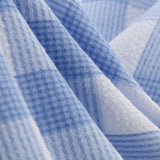 1950S Pink Plaid Halter Neck Vintage Swing Dress