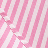 1950S Pink Retro Gingham Halter Belted Sleeveless Vintage Dress