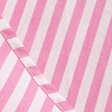 1950S Pink Striped Spaghetti Strap Sleeveless Vintage Dress