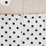 1950S Red Retro Polka Dot Halter Neck Vintage Dress