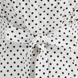 1950S Red Retro Polka Dot Halter Neck Vintage Dress
