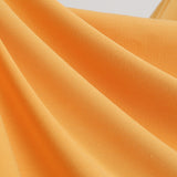 1950S Yellow Retro Belted Short Sleeve Vintage Dress