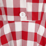 1950S Green Retro Polka Dot Halter Belted Sleeveless Vintage Dress