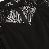 1950S Hollow Backless Flower A Shape Retro Christmas Dark Style Vintage Dress