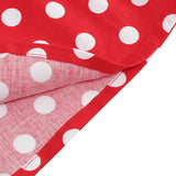 1950S Polka Dot Sleeveless Rock Cocktail Vintage Dress