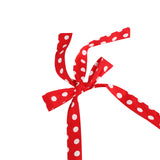 1950S Retro Red Polka Dot Halter Neck Vintage Swing Dress